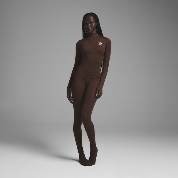 The North Face X Skims Refina Legging in Cocoa